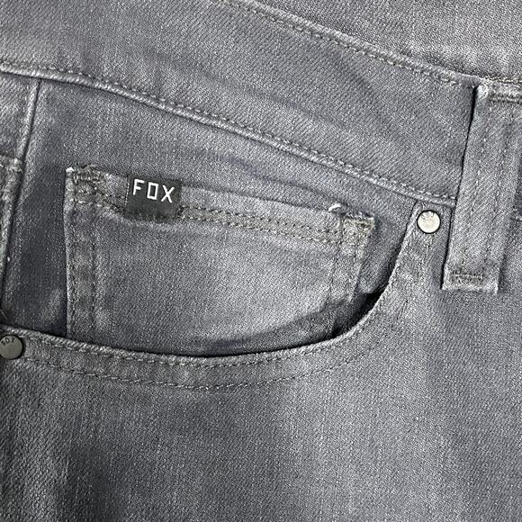 FOX T-REX SKINNY FIT MEN'S GRAY DENIM SIZE 32'/32' NWT - Picture 3 of 9
